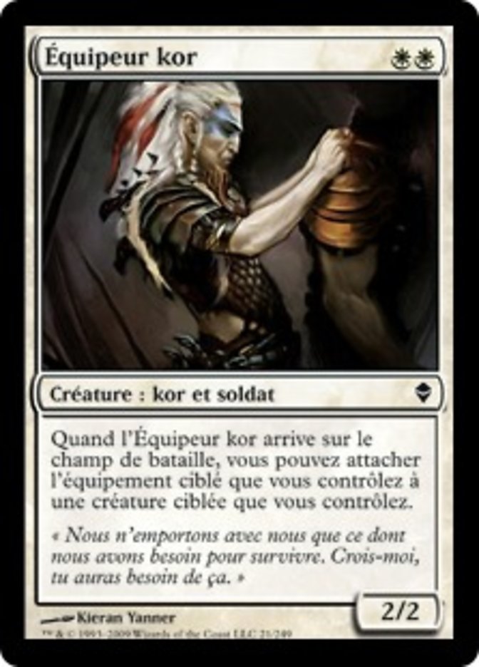 Équipeur kor