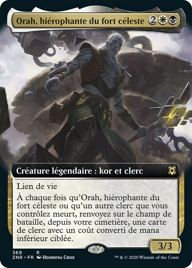 Orah, hiérophante du fort céleste