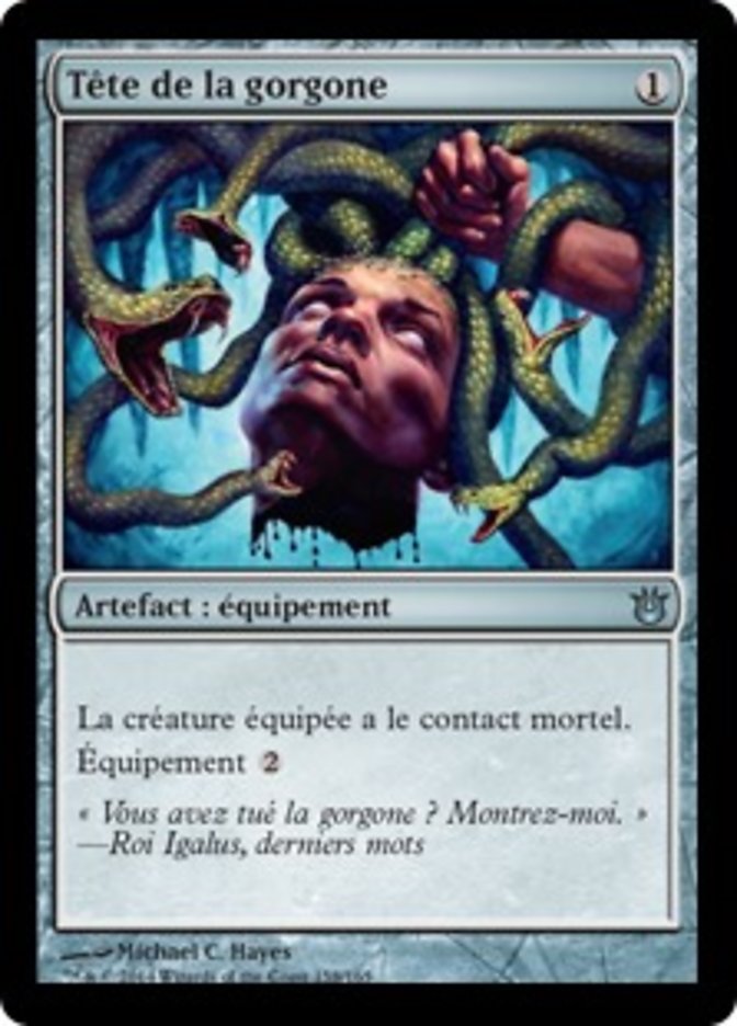 Tête de la gorgone
