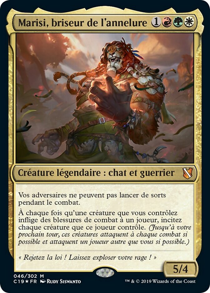 Marisi, briseur de l'annelure