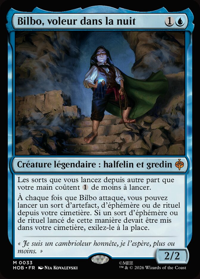 Bilbo, voleur dans la nuit