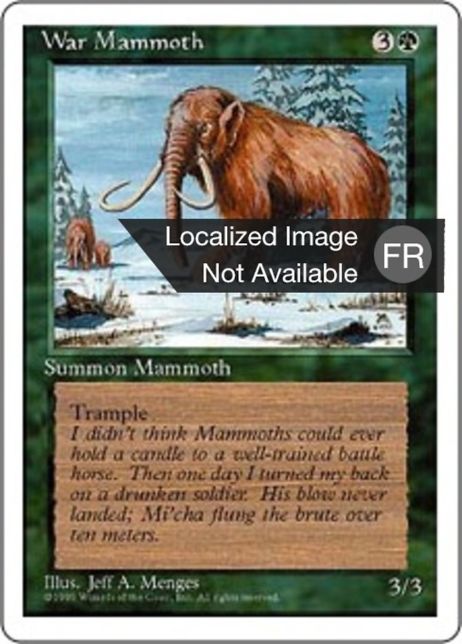 Mammouth de guerre