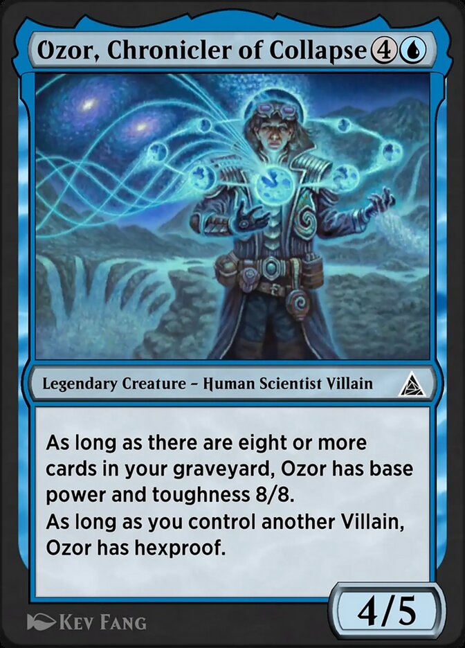 Ozor, Chronicler of Collapse