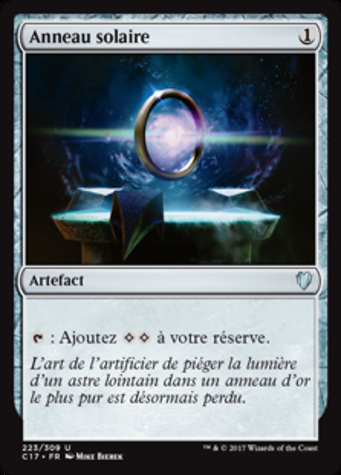Anneau solaire