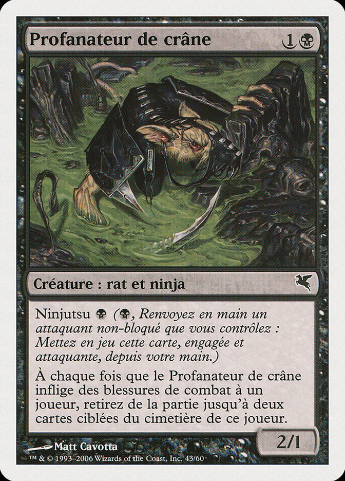 Profanateur de crâne