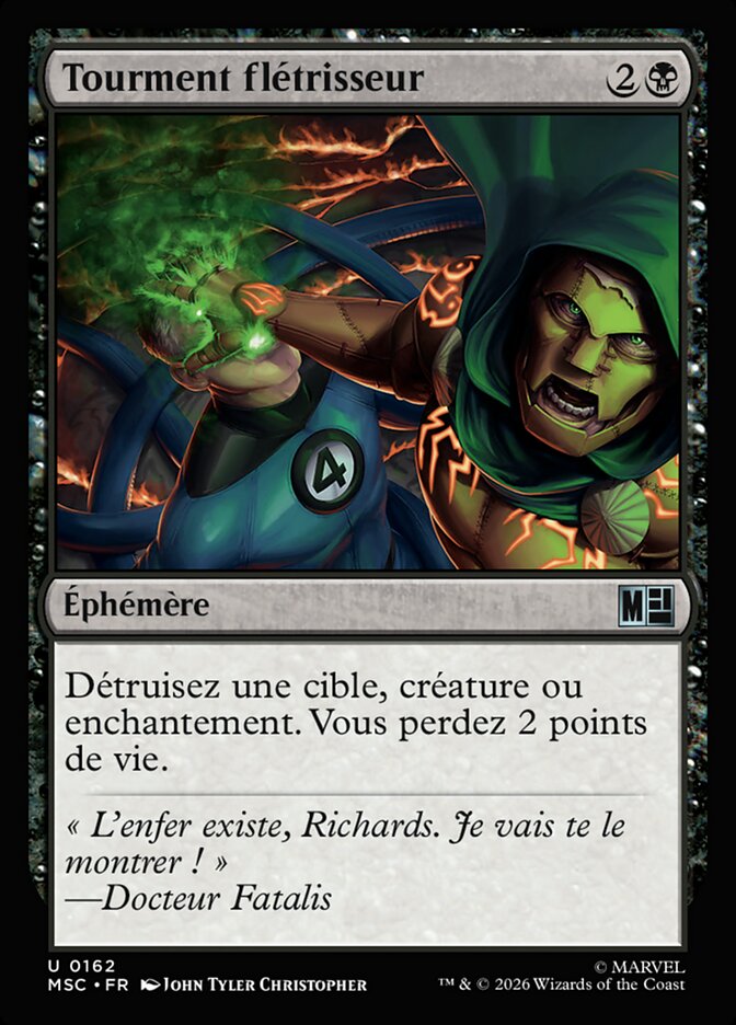 Tourment flétrisseur