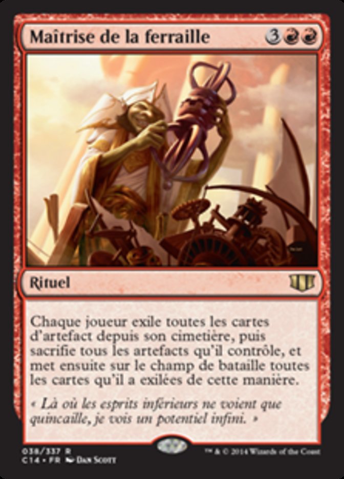 Maîtrise de la ferraille