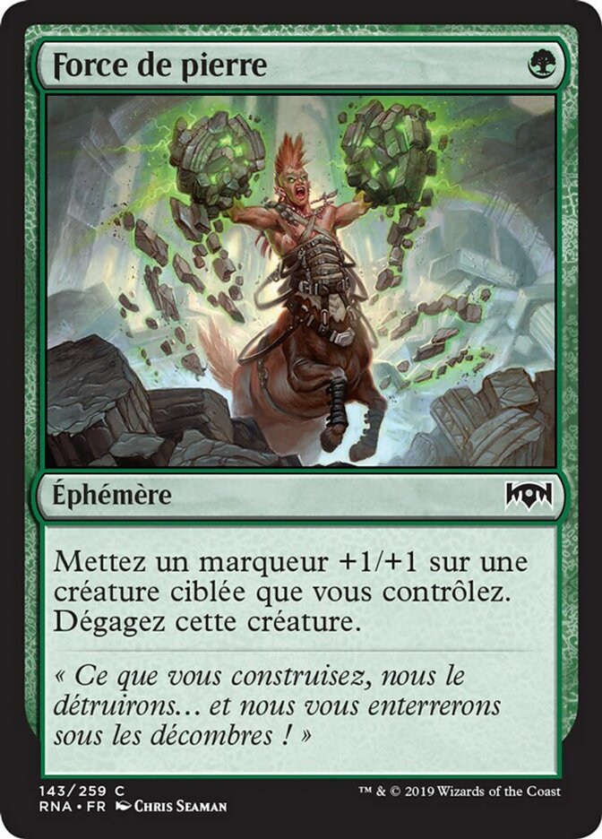 Force de pierre