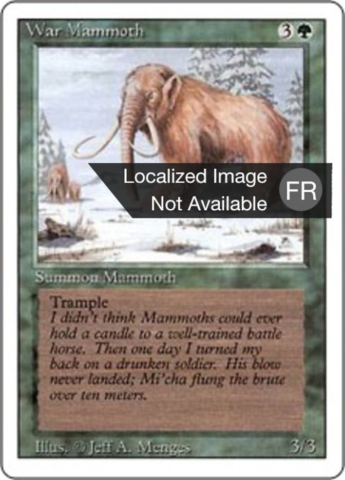 Mammouth de guerre
