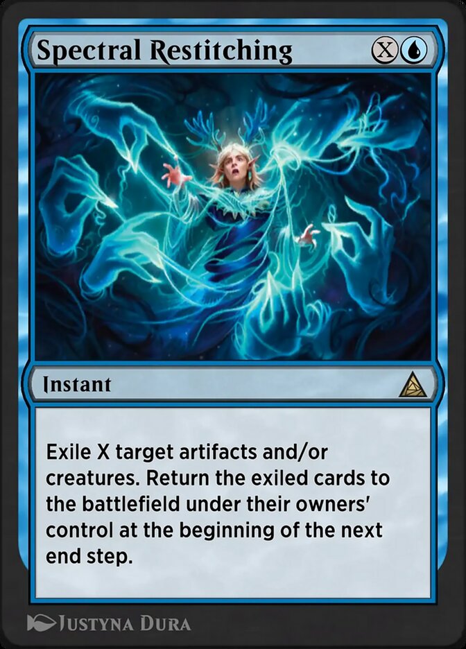 Spectral Restitching