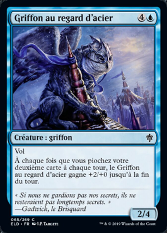 Griffon au regard d'acier