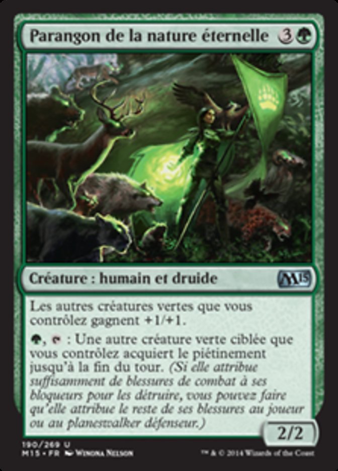 Parangon de la nature éternelle