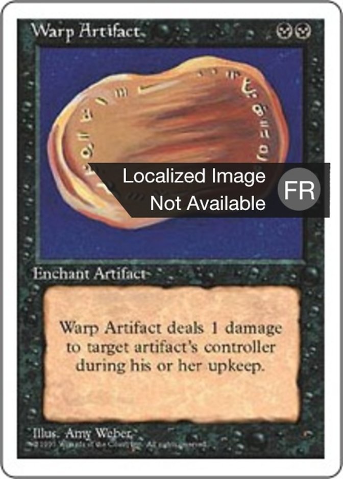Distorsion d'artefact