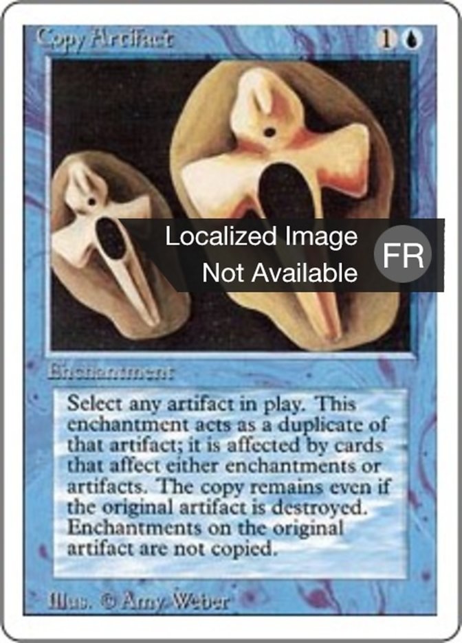 Copie d'artefact