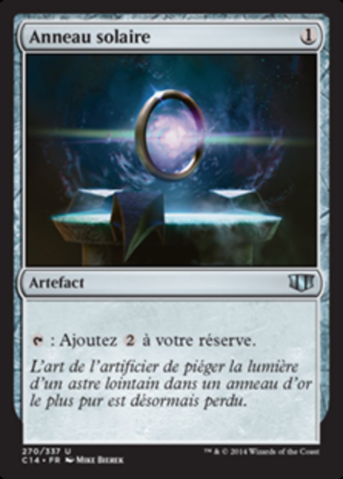 Anneau solaire
