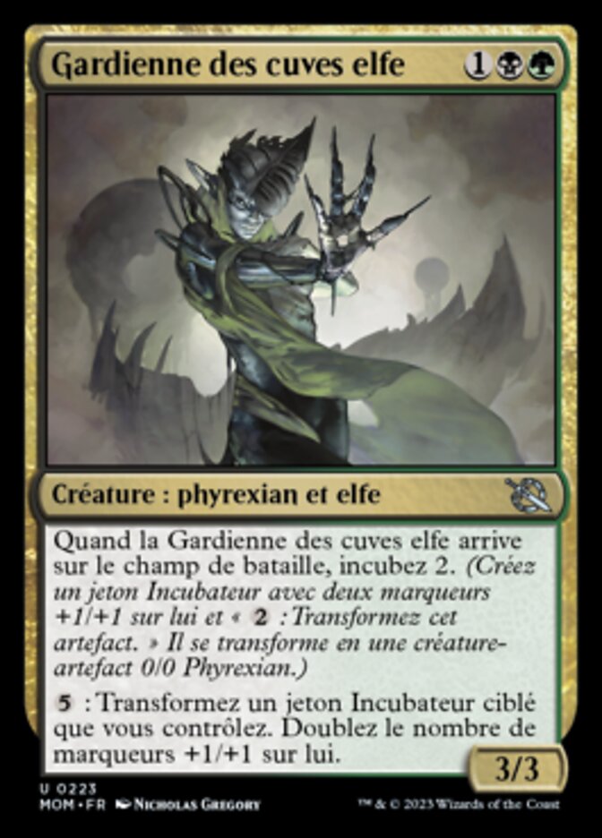 Gardienne des cuves elfe