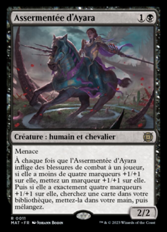 Assermentée d'Ayara