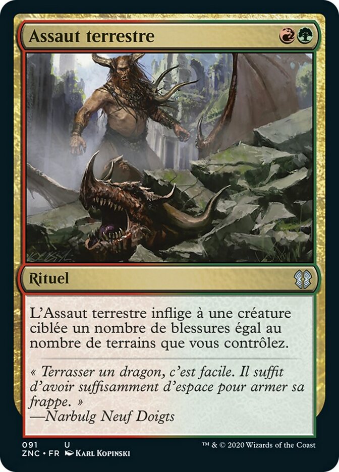 Assaut terrestre