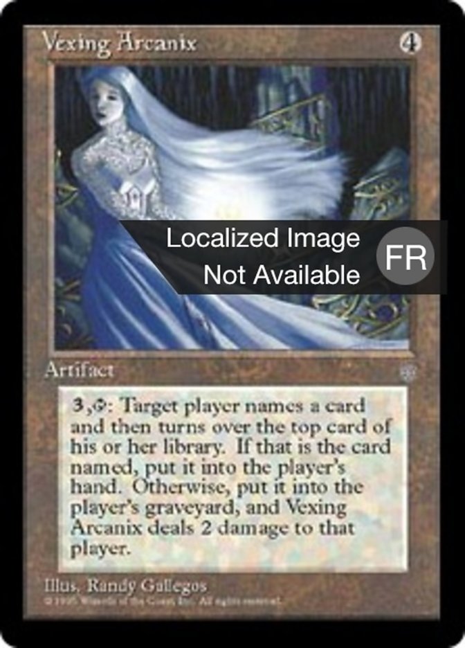 Arcanologue vexatoire
