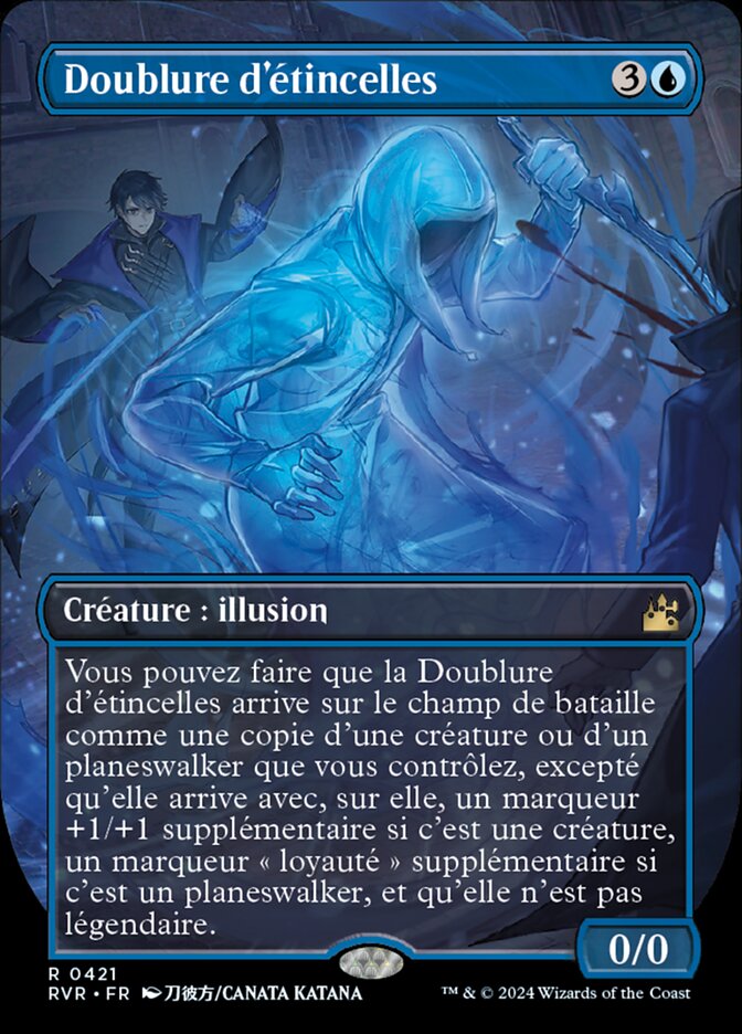 Doublure d'étincelles