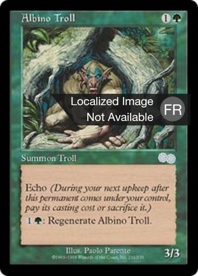 Troll albinos