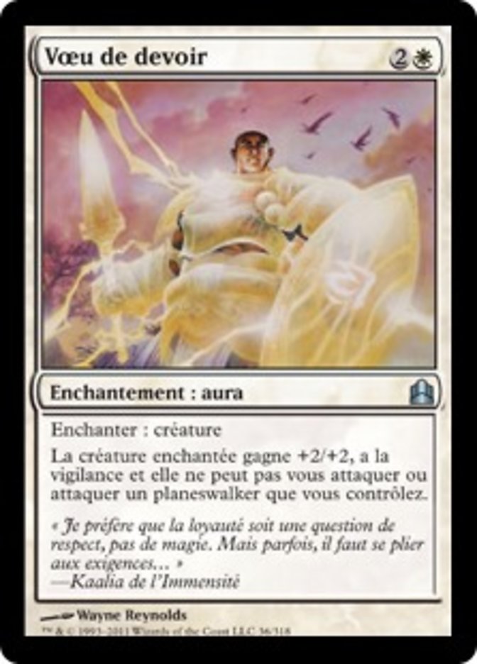 Vœu de devoir