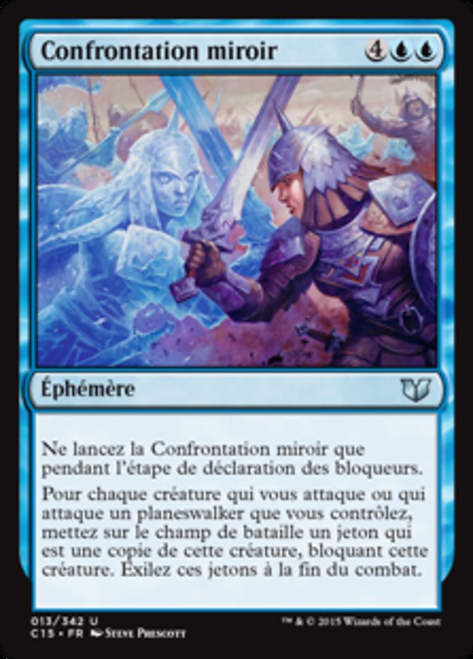 Confrontation miroir
