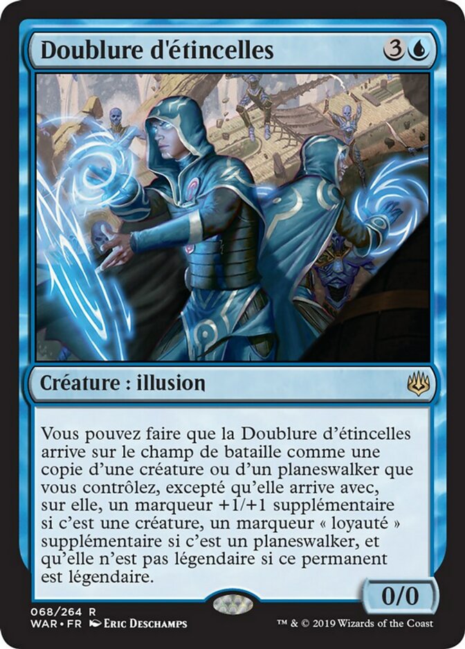 Doublure d'étincelles