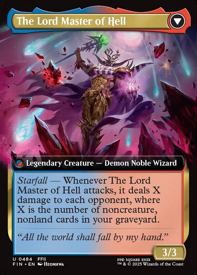 The Emperor of Palamecia // The Lord Master of Hell