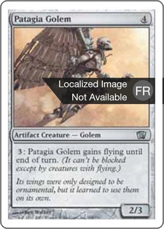 Golem à patagia