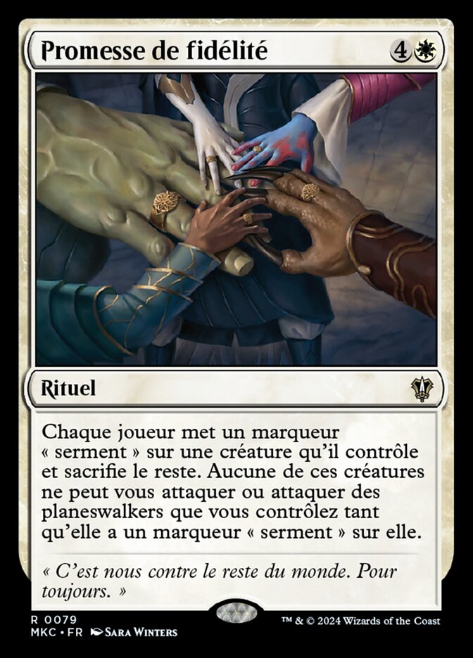 Promesse de fidélité