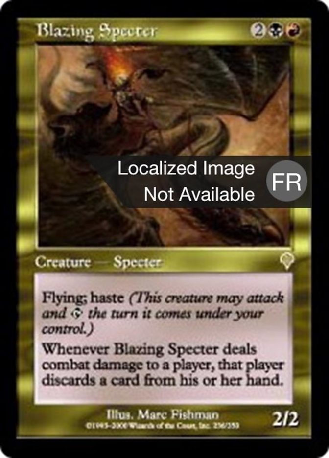 Spectre brûlant