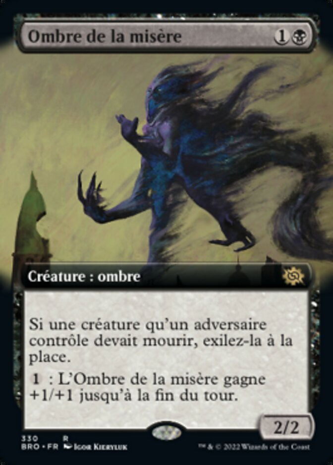 Ombre de la misère