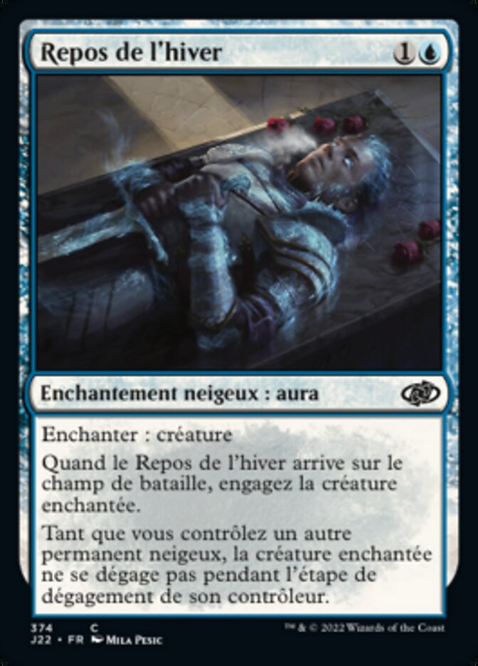 Repos de l'hiver