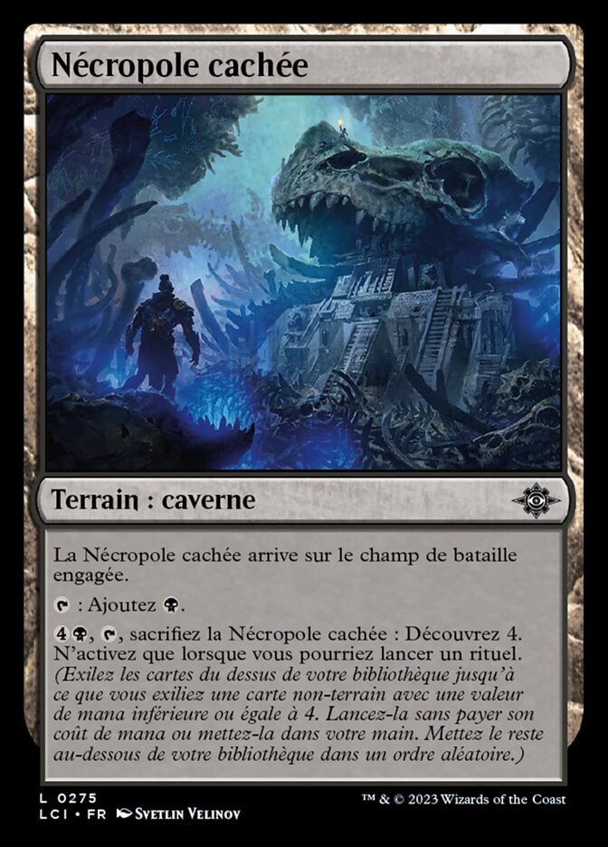 Nécropole cachée