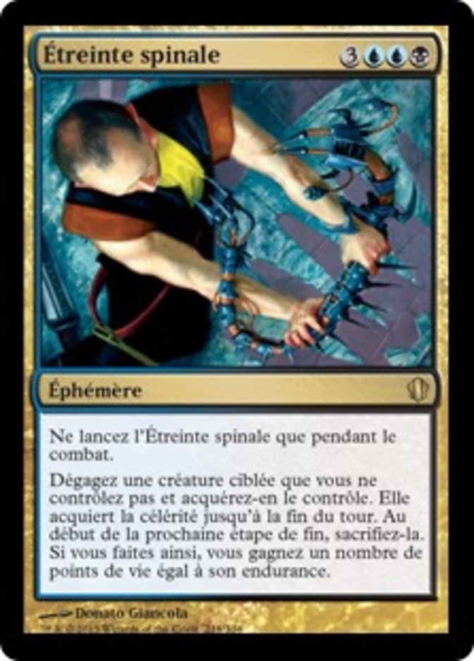 Étreinte spinale