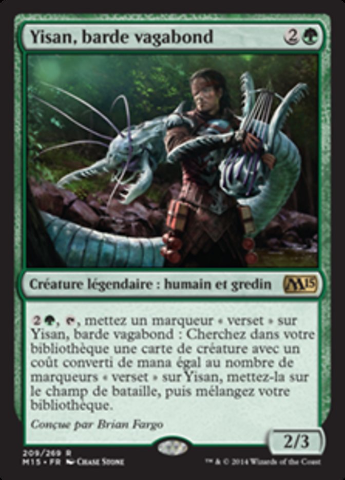 Yisan, barde vagabond