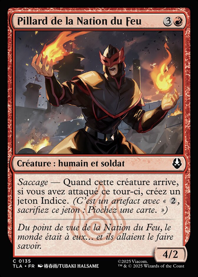Pillard de la Nation du Feu
