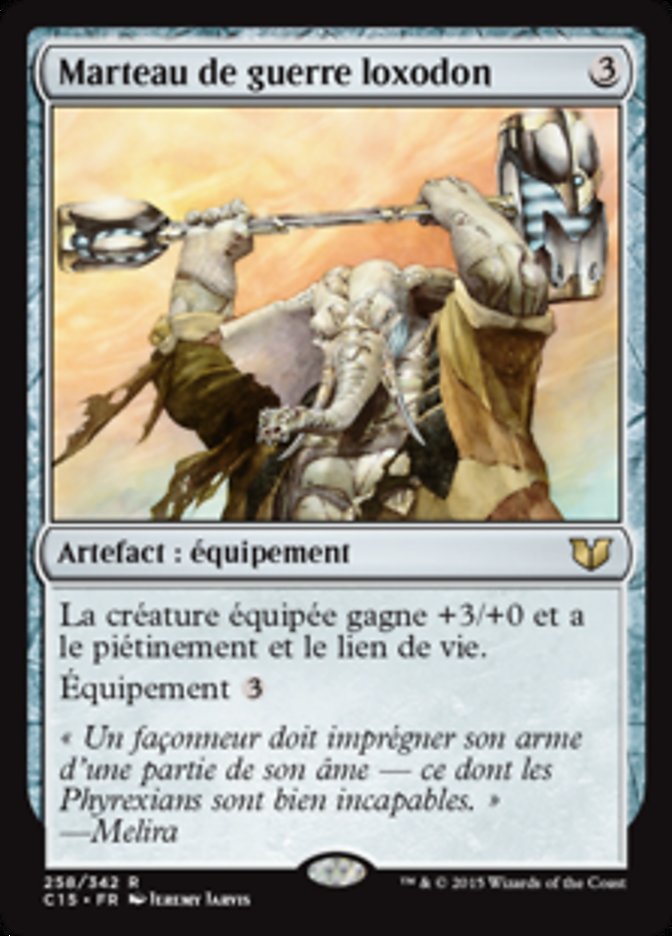 Marteau de guerre loxodon