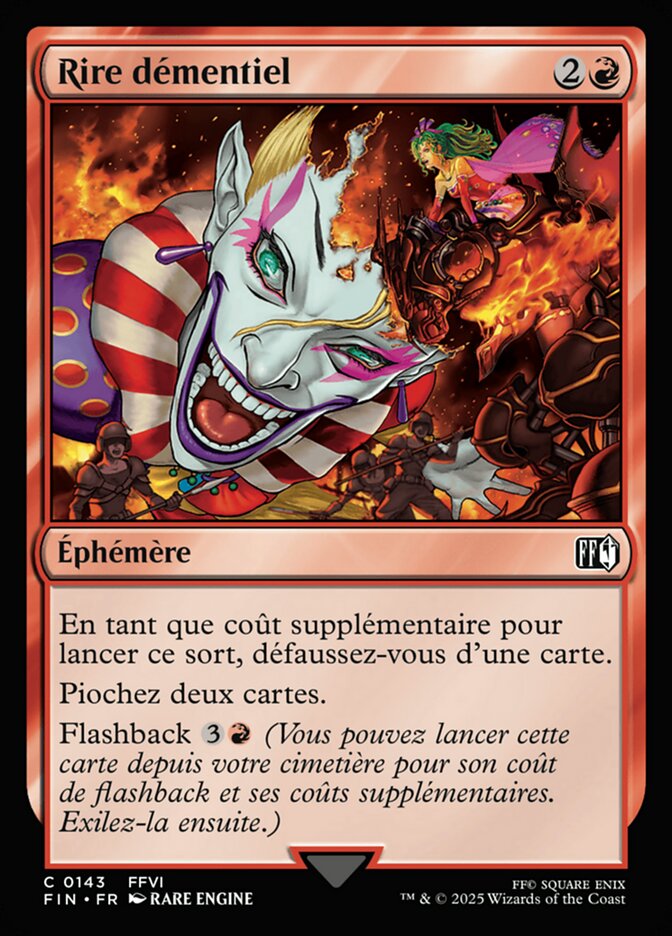 Rire démentiel