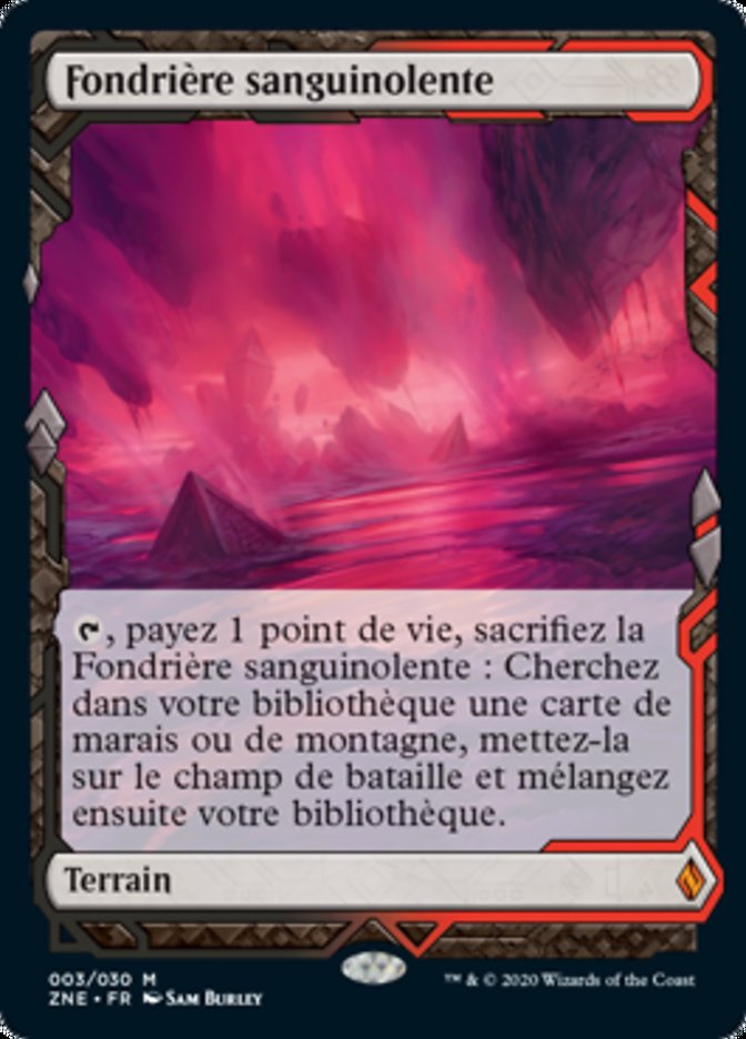 Fondrière sanguinolente