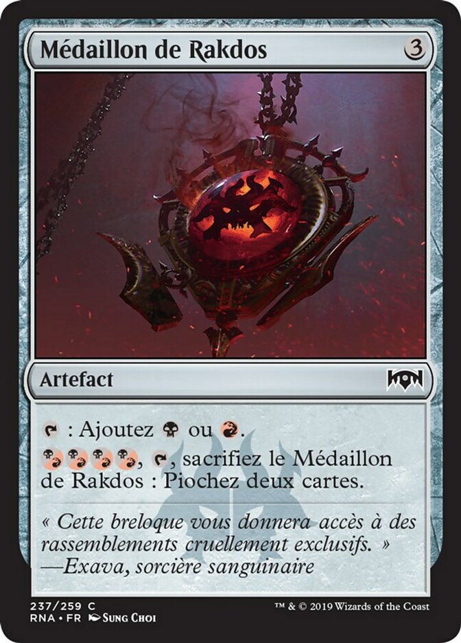 Médaillon de Rakdos