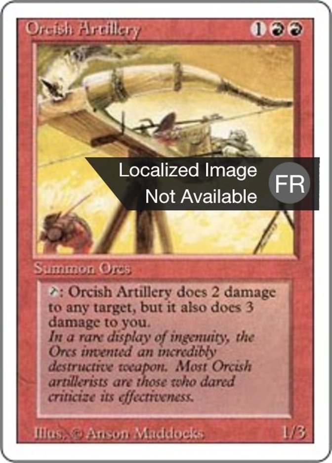 Artillerie orque