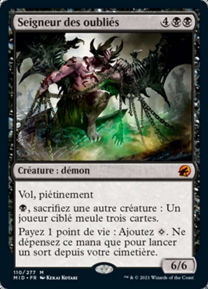 Seigneur des oubliés