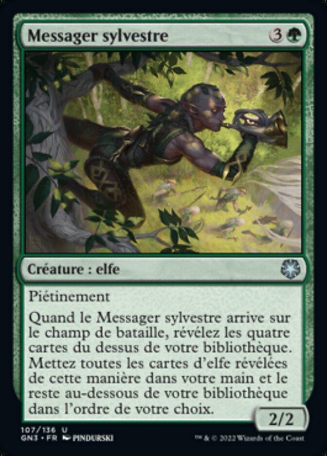 Messager sylvestre