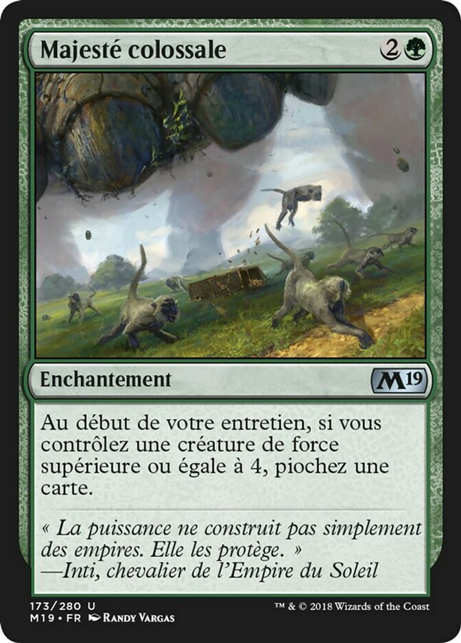 Majesté colossale