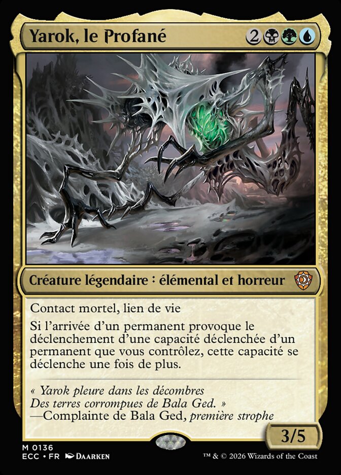 Yarok, le Profané