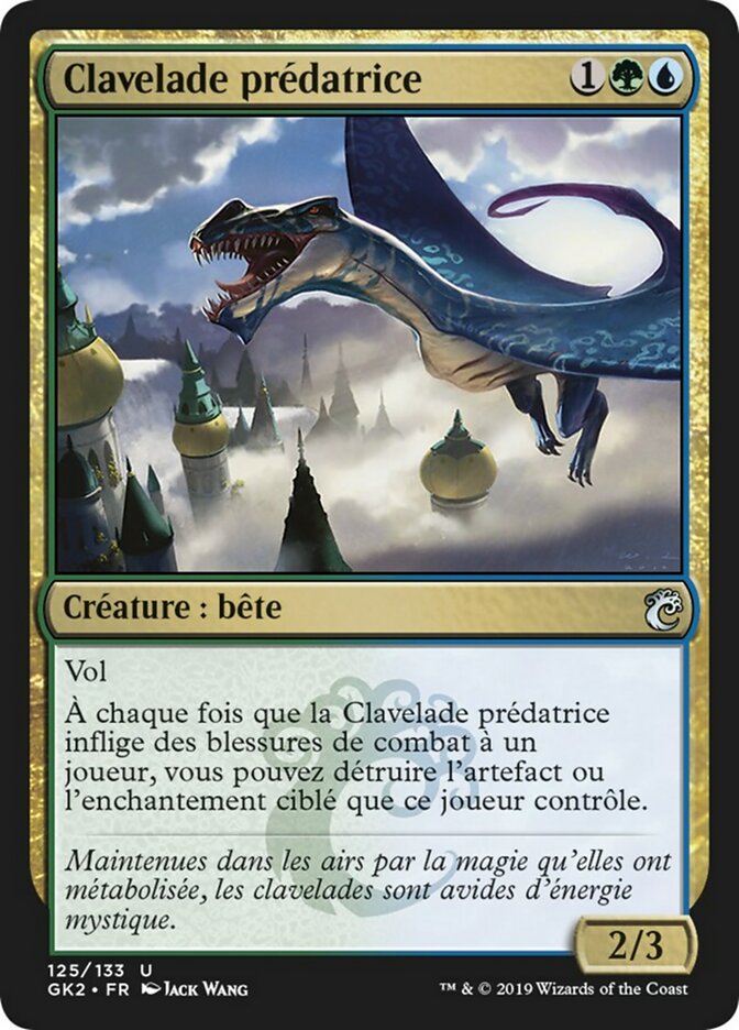 Clavelade prédatrice