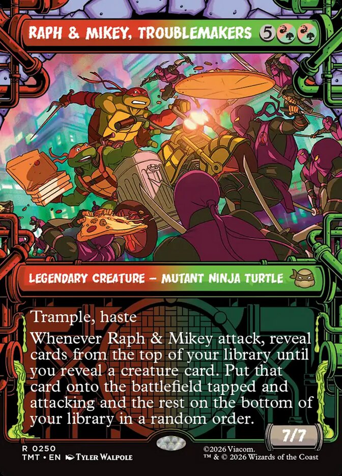 Raph &amp; Mikey, Troublemakers