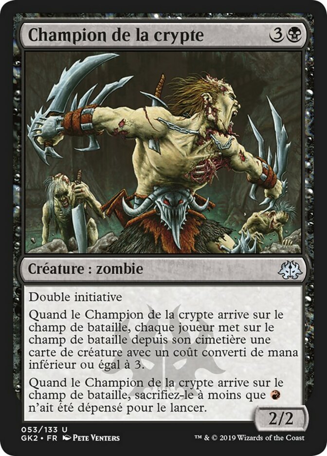 Champion de la crypte